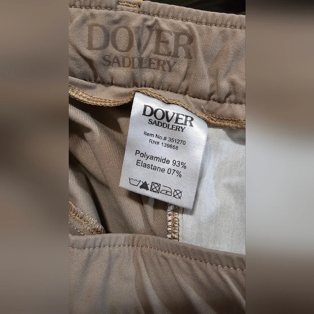 Dover Saddlery Tan Riding Pants - Picture 7 of 8